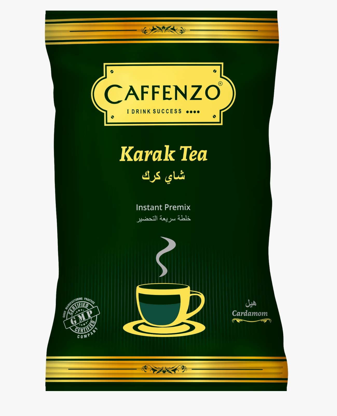 Caffenzo Karak Cardamom Tea Premix | 1Kg